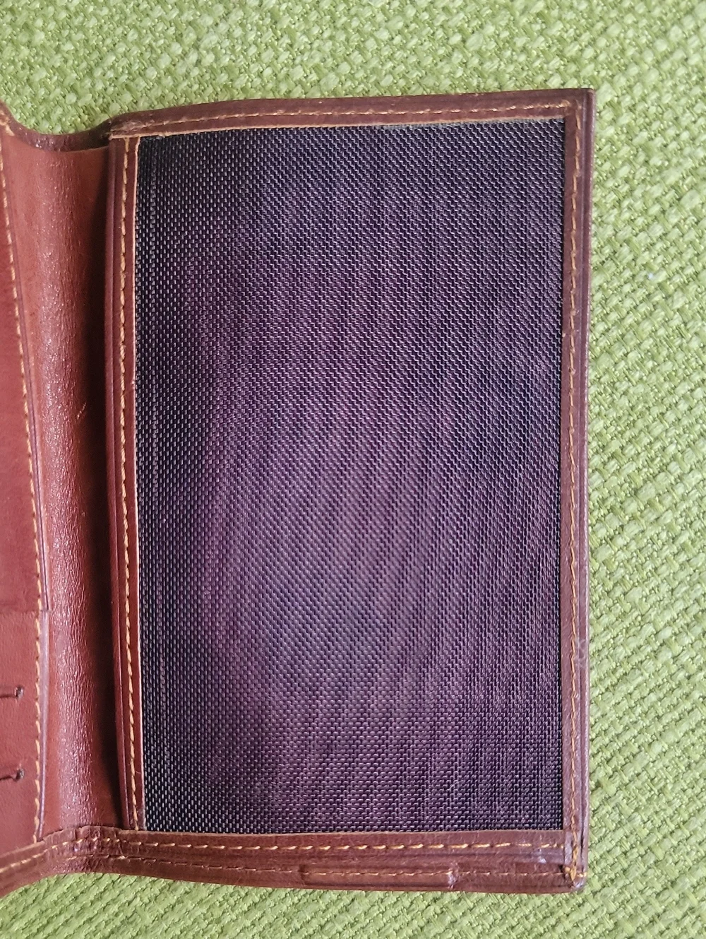 Vera Pelle Brown Leather Bifold Wallet